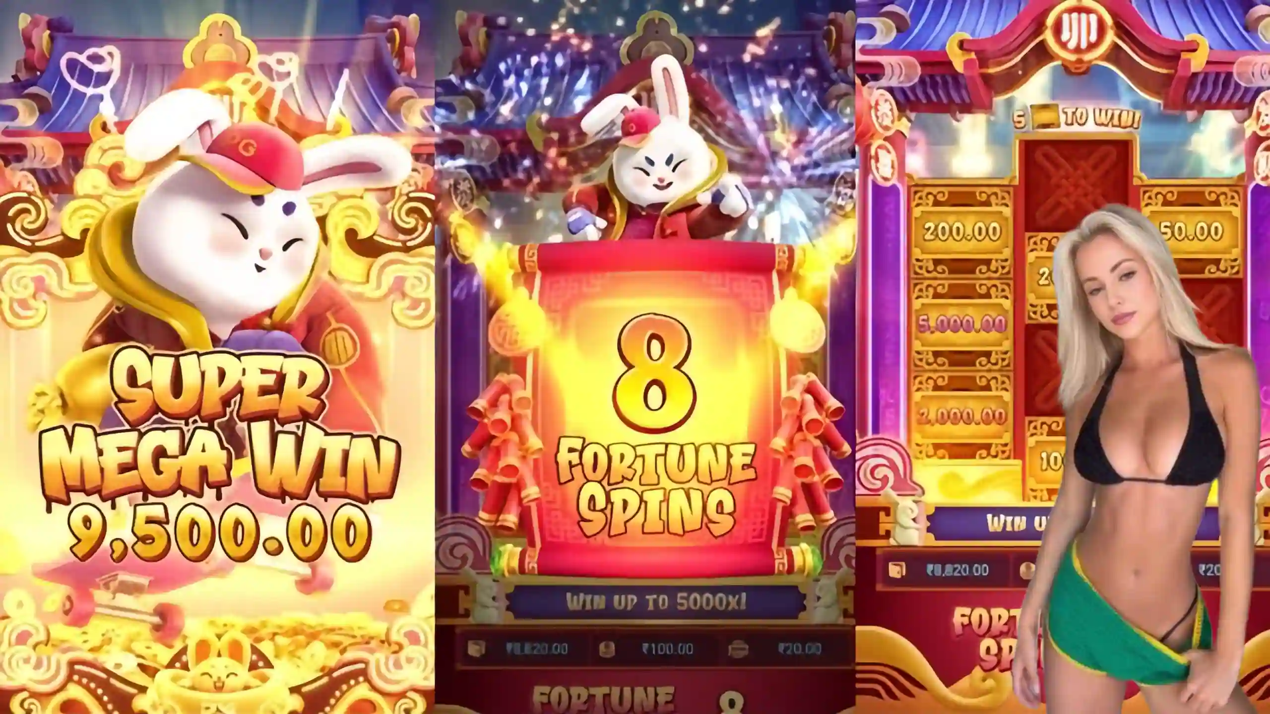 Wild Expansivo Fortune Rabbit 79w - Coelho Dourado que Expande
